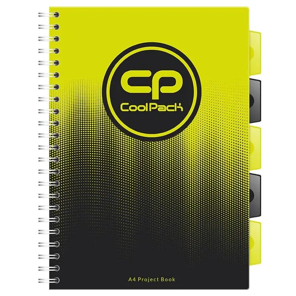 kolobrulion-a4-coolpack-gradient-lemon-100-kartek-stan-nowy