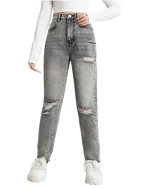 shein-spodnie-jeansowe-mlodziezowe-szare-158-lsq