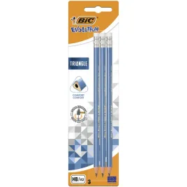 bic-evolution-triangle-olowek-trojkatny-z-gumka-blister-3-sztuki