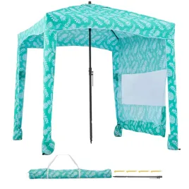 parasol-plazowy-namiot-scianka-budka-1-83-x-1-83-m-jasnozielona-premium-upf