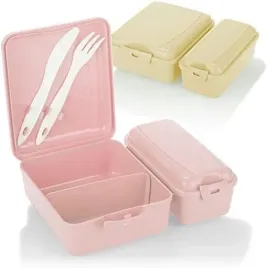 sniadaniowka-lunchbox-pojemnik-na-sniadanie-2-szt-rozowy-bezowy-na-kanapki