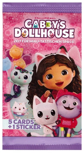 Karty PANINI Gabby's Dollhouse Saszetka 6 Kart Kolekcjonerskich
