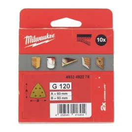 milwaukee-papier-scierny-delta-premium-hp-93mm-x-93mm-6-otworow-p40-10szt