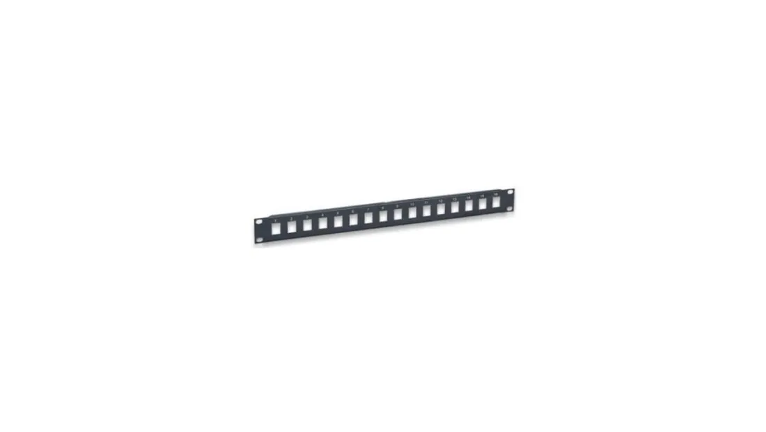 patch-panel-16-portow-na-moduly-keystone-1u-czarny