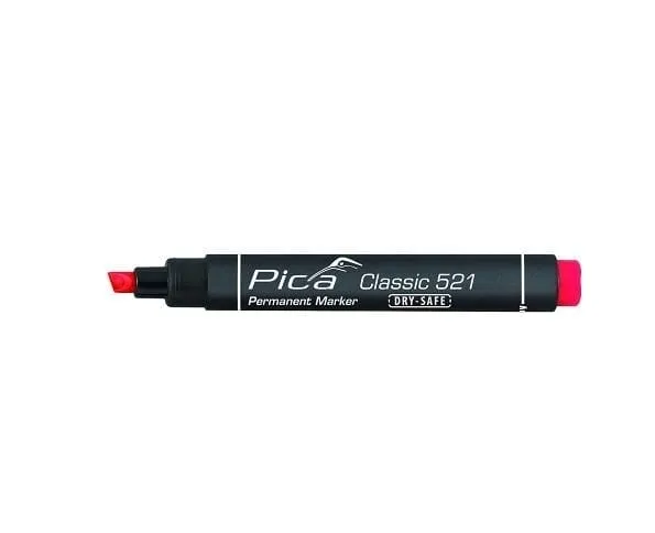 pica-marker-classic-czerwony-sciety