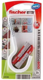 fischer-kolek-duopower-10x50-z-hakiem-okraglym-2szt-biale