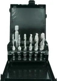 silver-wiertla-gwintujace-zestaw-m3-m10-7el