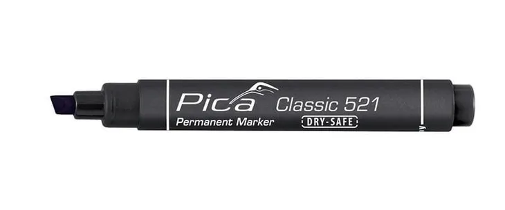 pica-marker-classic-czarny-sciety