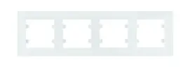 lumina-intense-ramka-4-krotna-pozioma-biala-wl5740