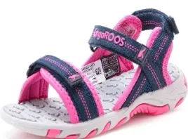 kangaroos-16022-464-sandalki-dziewczece-granatowo-rozowe-sportowe-34-8aa