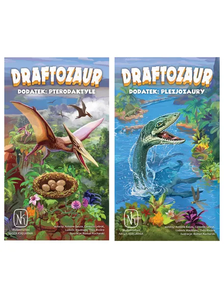 gra-draftozaur-pterodaktyle-i-plezjozaury-stan-nowy