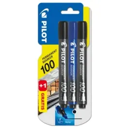 marker-permanentny-sca-100-czarny-x2-niebieski-x1-pilot