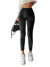 legginsy-damskie-czarne-welurowe-wysoki-stan-ocieplane-l-1la