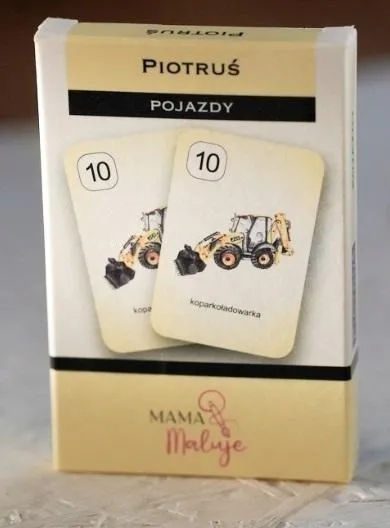 karty-do-gry-piotrus-pojazdy-plec-chlopcy-dziewczynki