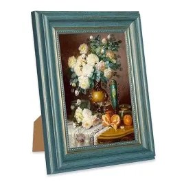 ramka-na-zdjecia-vintage-niebieska-10x15-cm-ze-zlotym-zdobieniem