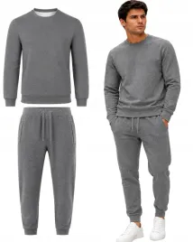 komplet-dresowy-meski-ciemnoszary-dres-bawelniany-zestaw-bluza-spodnie