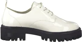 tamaris-damskie-ecru-polbuty-sznurowane-41-j8a