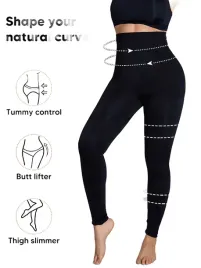 legginsy-damskie-czarne-wysoki-stan-wyszczuplajace-xl-1la