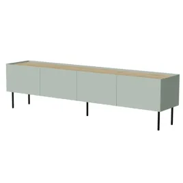 szafka-rtv-fellini-200x40x52-oliwka-blat-dab-olejowany