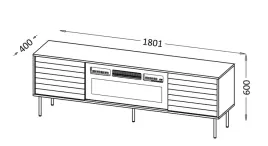 szafka-rtv-cortina-180x40x60-czarny-orzech-kominek-czarny