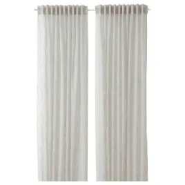 ikea-glesgroe-firanki-2-szt-szary-na-tasmie-145x300-cm