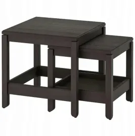 ikea-havsta-stoliki-2-sztuki-ciemnobrazowy