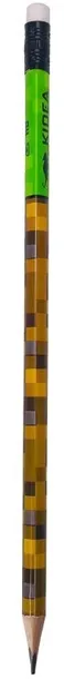 KIDEA OŁÓWEK TRÓJKĄTNY Z GUMKĄ Dla Fana Gry MINECRAFT 1 sztuka