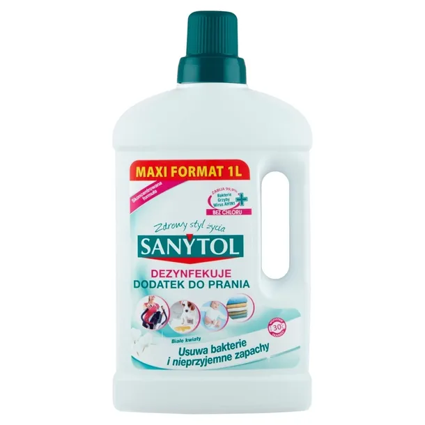 Sanytol dodatek do prania białe kwiaty 1 l