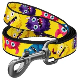 collar-waudog-nylon-smycz-nylonowa-l-xxl-25mm-200cm-wzor-futrzane-potwory
