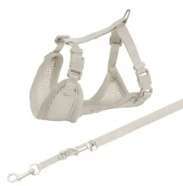 trixie-szelki-ze-smycza-junior-26-34cm-jasnoszare-15560