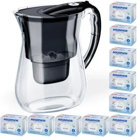 dzbanek-filtrujacy-aquaphor-lago-38-l-czarny-10-wkladow-maxfor