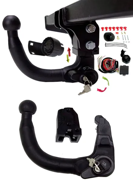 ZAPINANY HAK HOLOWNICZY 13PIN TOYOTA PROACE VERSO