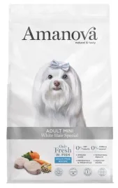 amanova-dog-adult-mini-white-hair-special-800g