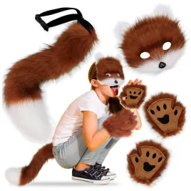 stroj-lisa-kota-ogon-maska-lapki-kostium-furry-sztuczne-futro-zestaw-3w1