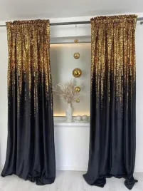 zaslony-welurowe-zloty-deszcz-140x270-tasma-zaslona-velvet-welur-czarny