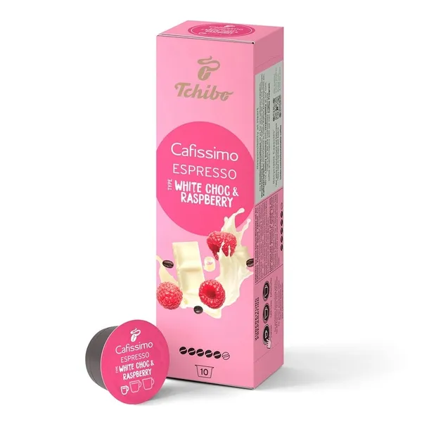 Kapsułki Tchibo Cafissimo Espresso White Chocolate & Raspberry 10szt