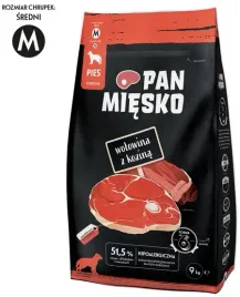 pan-miesko-karma-sucha-dla-psa-wolowina-i-kozina-chrupki-m-9kg