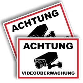 tabliczka-strobo-uwaga-monitoring-xxl-40x30-cm-pcw-5mm-ochrona-uv-2-sztuki