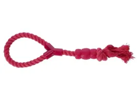 dingo-zabawka-dla-psa-sznur-z-gryzakiem-denta-fresh-41cm-rozowy