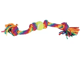 zolux-zabawka-dla-psa-szarpak-sznur-z-pilka-tenisowa-rainbow-60cm
