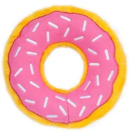 zippypaws-pluszowy-donut-standard-truskawkowy-zp256