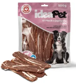 ideapet-fileciki-z-jagniecina-i-ryba-500g