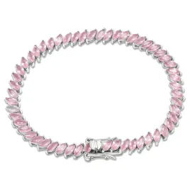 bransoletka-srebrna-elegancka-roz-cyrkonie-s925