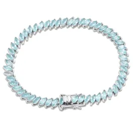 bransoletka-srebrna-elegancka-turkus-cyrkonie-s925