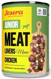 josera-pies-meat-lovers-menu-junior-kurczak-puszka-400g