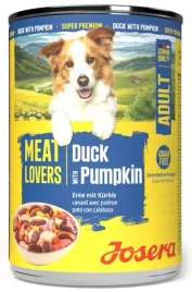 josera-pies-meat-lovers-menu-kaczka-z-dynia-puszka-400g