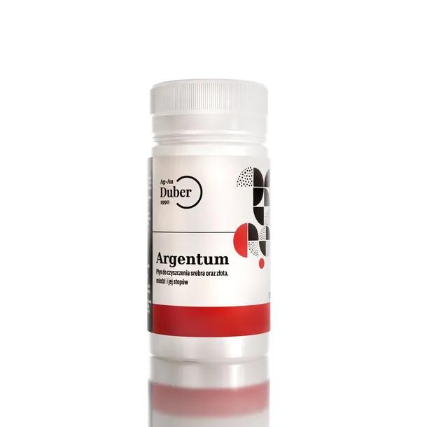 Płyn do Czyszczenia Srebra Złota Miedzi Biżuterii 70ml Argentum