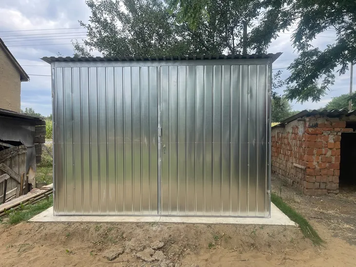 Garaż blaszany 3×5 I GATUNEK | MONTAŻ GRATIS