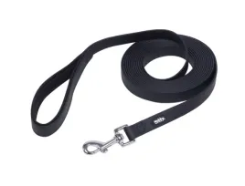 smycz-dluga-tasma-dla-psa-nobby-cover-s-m-20mm-10m-czarna-pvc