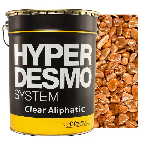 Kamienny Dywan Żywica Poliuretanowa UV 100% Hyperdesmo Clear Aliphatic 10L